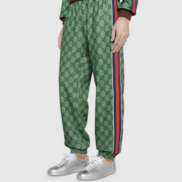 GUCCI Ace Low-top Silver Sneakers - Picture 2 of 16